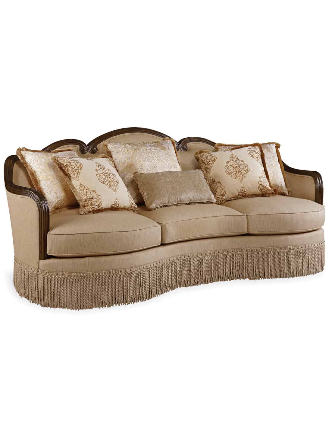 Giovanna Golden Quartz Sofa Art Furniture